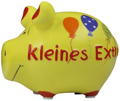 KCG 101487 Spardose Schwein "Kleines Extra" - Keramik, klein