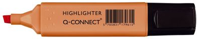 Q-Connect KF17961 Textmarker - ca. 1,5 - 2 mm, pastell orange