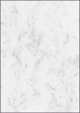 Sigel® DP 183 Marmor-Papier, grau, A4, 90 g/ qm, 25 Blatt