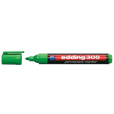 1x edding 4-300004 Permanentmarker grün 1,5 - 3,0 mm