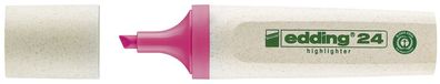 Edding 4-24009 24 Textmarker Highlighter EcoLine - nachfüllbar, rosa