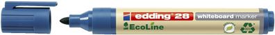Edding 4-28003 28 Boardmarker EcoLine - nachfüllbar, 1,5 - 3 mm, blau