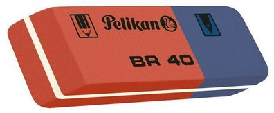 10x Pelikan® 619569 Radierer BR40 58 mm x 20 mm x 8 mm