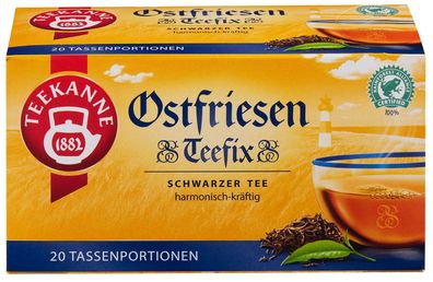 Teekanne 6995 Schwarztee Ostfriesen Teefix - 20 Beutel à 1,5 g