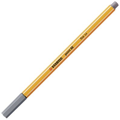 Stabilo® 88/96 Fineliner point 88®, 0,4 mm, dunkelgrau