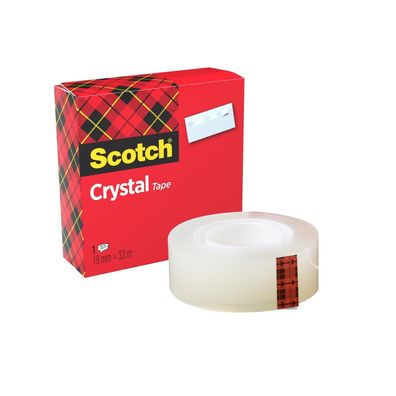 Scotch® C6001933 Klebeband Crystal Clear 600, Zellulose Acetat, Bandgröße (L x ...