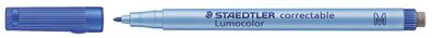 Staedtler 305 M-3 correctable Folienstift Lumocolor correctable blau 1,0 mm(P)