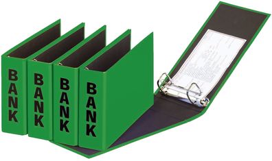 Pagna® 40801-05 Bankordner Color-Einband A5 50 mm Color Einband grün