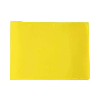 10x HERMA 19619 Heftumschlag PLUS quer transparent gelb Kunststoff DIN A5
