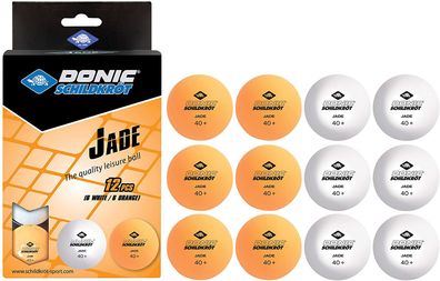 DONIC Schildkröt 618045 12er Tischtennisball "Jade" sortiert
