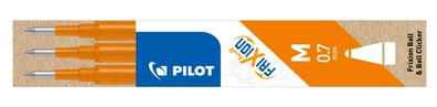 Pilot BLS-FR7-O-S3 Tintenrollermine BLS-FR7 - 0,4 mm, orange, Set à 3 Stück