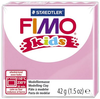 FIMO kids Modelliermasse, ofenh„rtend, pink, 42 g