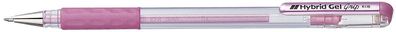 Pentel® K118-MP Gel-Tintenroller Hybrid - 0,4 mm, metallic-pink