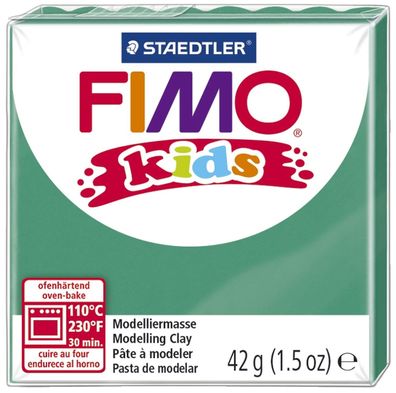 FIMO kids Modelliermasse, ofenh„rtend, gr?n, 42 g