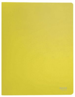 LEITZ 46760015 Recycle Sichtbuch DIN A4, 20 Hüllen gelb