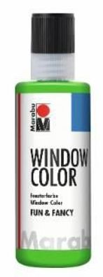 Marabu 0406 04 062 Window Color fun&fancy, Hellgrün 062, 80 ml