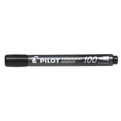 PILOT SCA-100-B Permanentmarker schwarz 1,0 mm