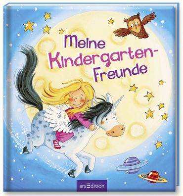 arsEdition 11305 Meine Kindergarten-Freunde Einhorn - 64 illustrierte Seiten mit ...