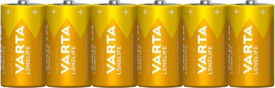 Varta 04114101306 Batterien Longlife - Baby/ LR14/ C, 1,5 V