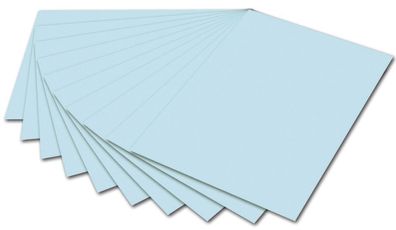 Folia 6739E Tonpapier - 50 x 70 cm, eisblau