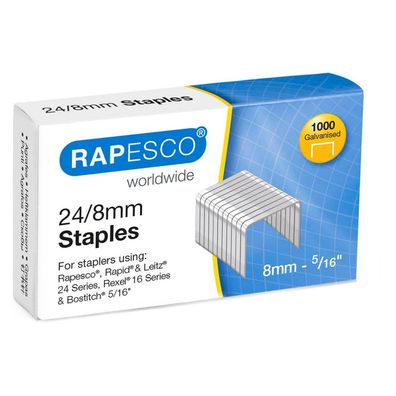 Rapesco® 1456 1,000x Heftklammern 24/8(T)
