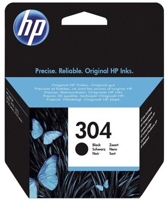 HP N9K06AE Druckkopfpatrone schwarz 304,304BK,304 BLACK, NO304, NO304BK, NO304BLACK