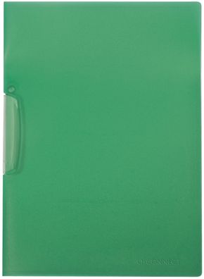 Q-Connect® KF02136 Klemm-Mappe - grün, Fassungsvermögen bis 25 Blatt