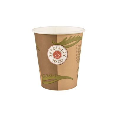 Papstar Hartpapier-Kaffeebecher "Coffee To Go", 0,2 l
