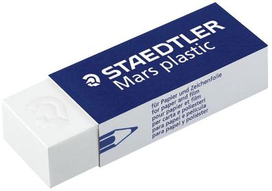 Staedtler 526 50 Kunststoff-Radierer Mars plastic weiß(T)