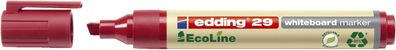 Edding 4-29002 29 Boardmarker EcoLine - nachfüllbar, 1-5 mm, rot