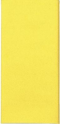 Duni 185716 Tischdecke - uni, 118 x 180 cm, gelb