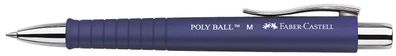 Faber-Castell 241151 Kugelschreiber Poly Ball - M, dokumentenecht, blau