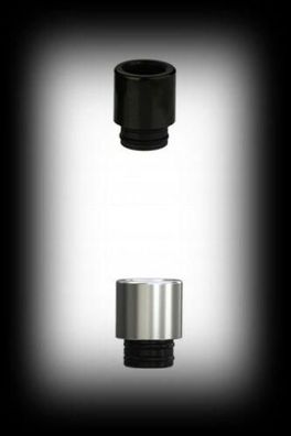 Steamax ORMA Drip Tip Mundst&amp; #252; ck Schwarz oder Silber