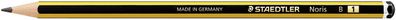 Staedtler® 120-1 Noris® Bleistift 120, B, gelb- schwarz