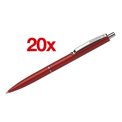 20 Schneider 3082 Kugelschreiber K15 rot Schreibfarbe rot