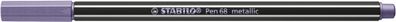 Stabilo 68/855 Stabilo Fasermaler Pen 68 metallic, violett