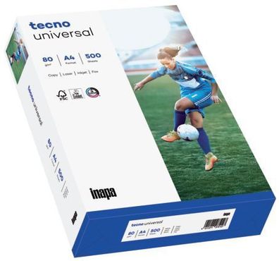 TECNO 2100011548 Kopierpapier tecno® universal A4 80 g/ qm weiß 500 Blatt