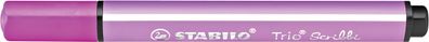 Stabilo® 368/918 Dreikant-Fasermaler Trio® Scribbi - rosa