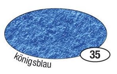 folia 520435 Bastelfilz 10 Bogen 20 x 30 cm, königsblau