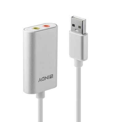 Lindy 42926 Lindy Audio Adapter USB Typ A 3.5mm