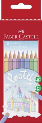 FABER-CASTELL 111211 Colour Pencils Pastel Buntstifte farbsortiert
