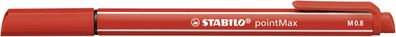 Stabilo® 488/48 Faserschreiber pointMax - 0,8 mm, karminrot