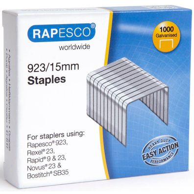 Rapesco® 1239 1.000x Heftklammern 923 23/15