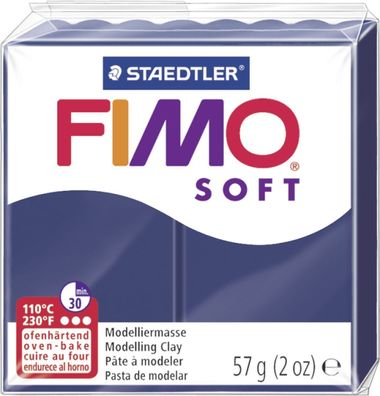 FIMO 8020-35 Modelliermasse FIMO soft windsor blau