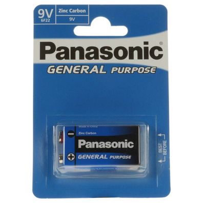 Panasonic 104625 Batterie General Purpose E-Block 9,0 V