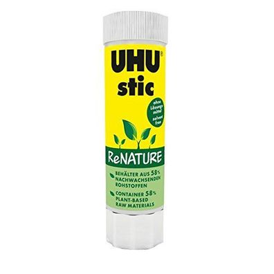 8x UHU® 39 stic ReNATURE Klebestift ohne Lösungsmittel 8,2 g