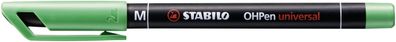 Stabilo® 843/36 Folienschreiber OHPen universal Medium permanent grün(P)