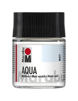 Marabu 1136 05 000 aqua-Mattlack, 50 ml