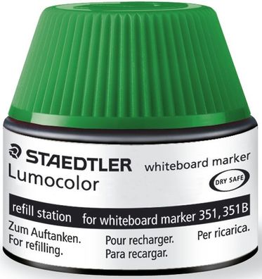 Staedtler® 488 51-5 Tinte für Marker Lumocolor® refill station - 20 ml, grün