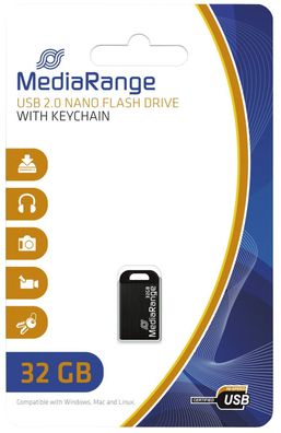 MediaRange MR922 Mini USB-Speicherstick 32GB